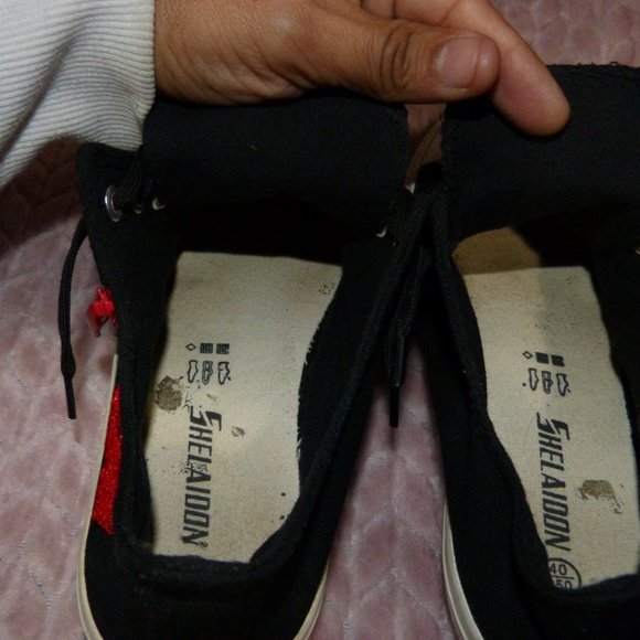 SHELAIDON BLACK SNEAKERS EU 40 - Picture 7 of 8